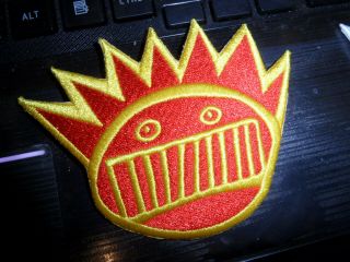 Ween Boognish Patches Set Of 2 Exclusive Red And Yellow Large