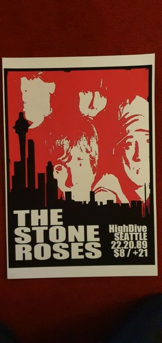 Stone Roses 48x33cm Promo/marketing Poster