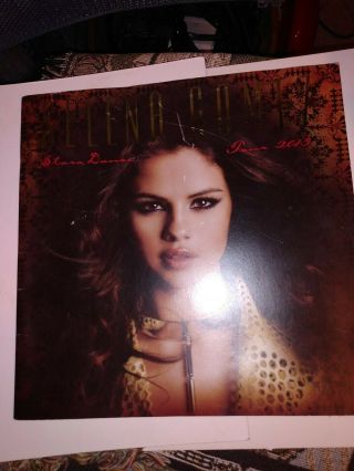 Selena Gomez Stars Dance Tour Souvenir Book 2013