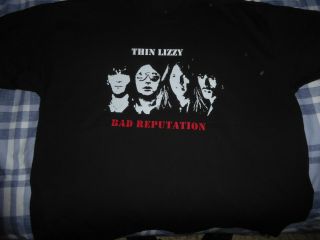Thin Lizzy Bad Reputation All 4 T Shirt