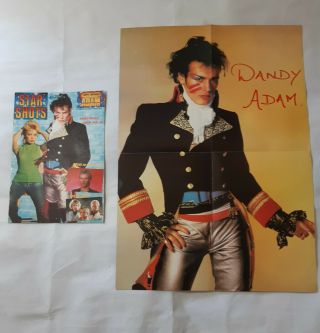 Star Shots - Uk Poster Mag No 4,  1981 - Adam Ant,  The Police