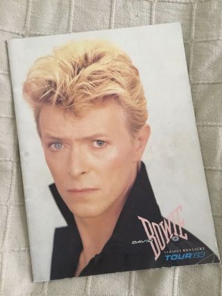 David Bowie 1983 Serious Moonlight Concert Tour Official Programme