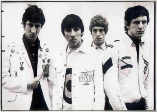 The Who Photo Print.  Pete Townshend Keith Moon John Entwistle Roger Daltrey.  2