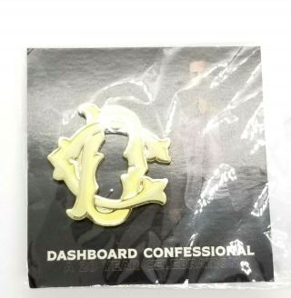 Dc Dashboard Confessional A 20 Year Celebration Enamel Collectible Lapel Pin Nip