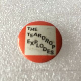 The Teardrop Explodes 25mm X 25mm - 1 Inch Pin Badge 1980 