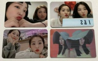 Red Velvet Irene And Seulgi Monster Photocards