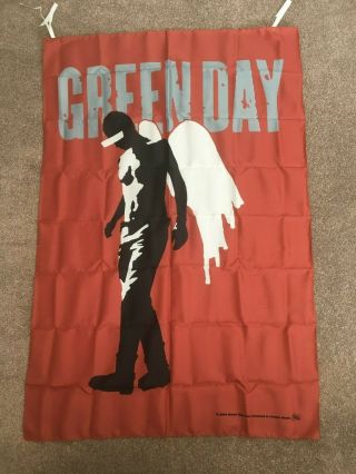 Green Day - Textile Poster.