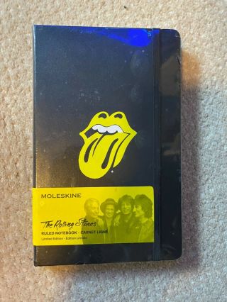 The Rolling Stones Moleskine Black Limited Edition