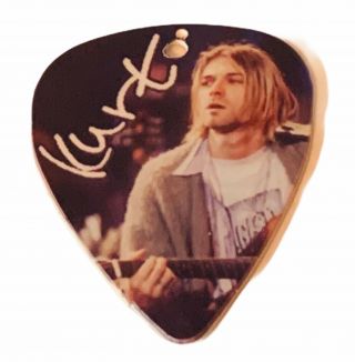 Nirvana Guitar Pick Kurt Cobain Concert Memorabilia Nevermind Teen Spirit Kurt