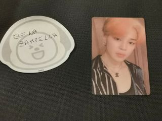 Kpop: Bts Jimin Persona Photocard Official In Very Good Conditions