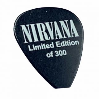 Nirvana Guitar Pick Kurt Cobain Vtg Concert Memorabilia Limited Edition Grunge