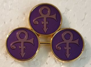 Prince Symbol 3rd Eye Lapel Pin - Purple Rain