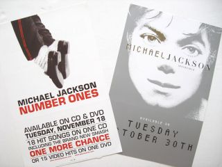 Michael Jackson " Invincible & Number 1 