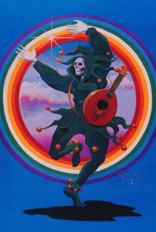 Poster:art:music: Grateful Dead - Dancing Jester By Mouse - Rp73 X