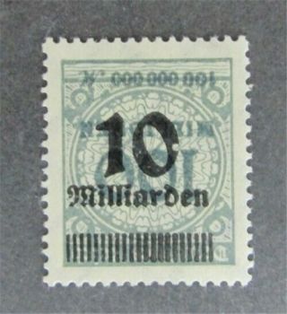 Nystamps German Stamp Og H Signed Overprint Error Inverted N27x2446
