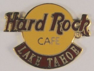 Hard Rock Cafe Lake Tahoe Classic Logo Pin