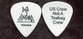 Def Leppard 2003 X Tour Guitar Pick Custom Concert Stage Pick 2