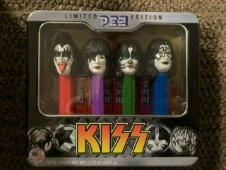 100 Kiss Limited Edition Pez Dispenser Set,  2012 With Candy Must Own