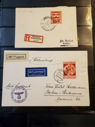 Mail Covers - 1940/1943 - Ww2 - Germany Berlin