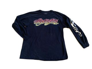 Aerosmith Get A Grip 93/94 World Tour Shirt 2016 Long Sleeve Large