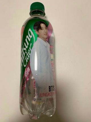 Bts X Chilsung Cider Limited Special Package Peach Ver.  (only Jungkook Bottle)