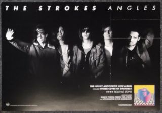 The Strokes Angles 2011 Double - Sided Promo Poster