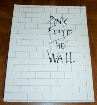 Pink Floyd - The Wall - Softcover Music Book - Photos Of Group