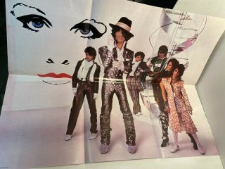 Vintage Prince Poster Purple Rain Eyes Poster Revolution 28 " X 22 "