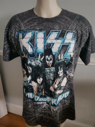 Kiss - (the Tour) 2012 Concert Shirt L Men’s T - Shirt Euc