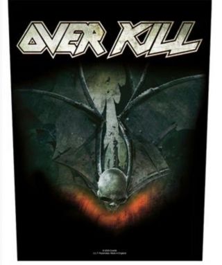 Overkill Back Patch O002p Slayer Dark Angel Metallica Testament Over Kill