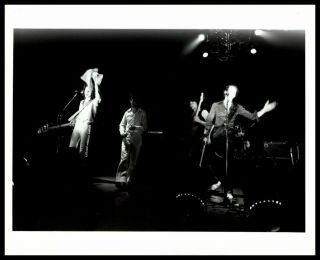 1980s Dire Straits On Stage Vintage Photo British Rock Band Gp