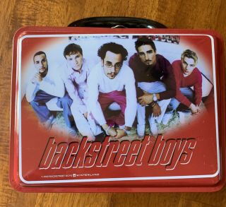 2000 Backstreet Boys Collectible Lunch Box