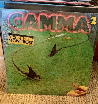 Gamma 2 Vinyl Record Lp Album Ronnie Montrose Near All Around Originalowner