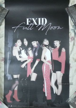 Exid Mini Album Vol.  4 Full Moon 2017 Taiwan Promo Poster