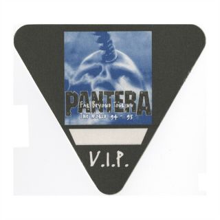 Pantera Authentic 1994 Far Beyond Driven Tour Satin Cloth Backstage Pass Vip