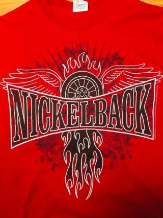 Nickelback Dark Horse Tour 2 - Sided Concert T - Shirt Sz Small Rock & Roll 2009