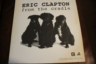 Eric Clapton - From The Cradle 1994 Promo Poster Photo Flat 12 X 12