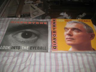 David Byrne - Look Into The Eyeball - 1 Poster Flat - 2 Sided - 12x12 Inches - Nmint