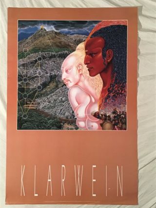 Klarwein 1990 Poster 1970 Painting Mose And Aaron Miles Davis Bitches Brew