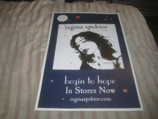 Regina Spektor - Begin To Hope - 1 Poster - 11x17 Inches - Nmint - Rare