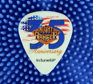 Night Ranger // Keri Kelli 2014 Tour Guitar Pick // 35th Anniversary Tour