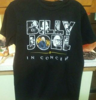 Billy Joel.  In Concert T Shirt 2017
