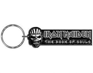 Official Licensed - Iron Maiden - Book Of Souls Keychain Metal Eddie Keyring