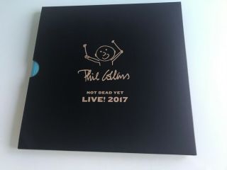 Phil Collins Not Dead Yet Live 2017 Official Concert Programme/ Book