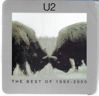 U2 - The Best Of 1990 - 2000 - Scarce Uk Promo Only Mousemat / Mouse Pad (2)