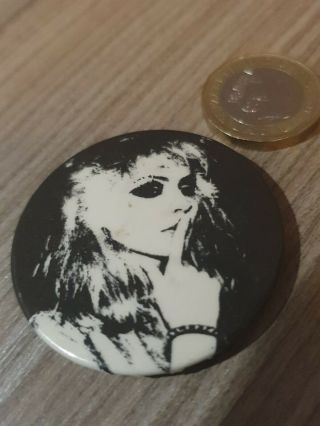 Large 44 Mm Blondie Debbie Harry Wave Punk Band Pop Music Badge Pin Pinback