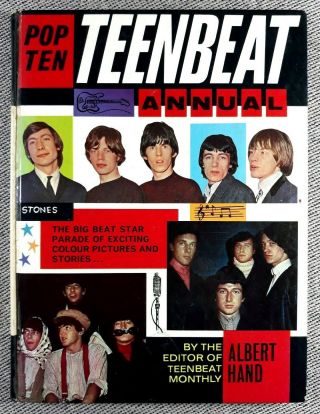 Pop Ten.  Teenbeat Annual.  1966.  Hardback