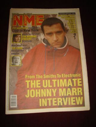 Nme 1991 Apr 20 Johnny Marr Pet Shop Boys Farm Wedding Present Lemonheads Fall