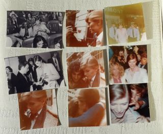 David Bowie Very Rare Fan Photos X 9 1977 Paris