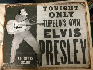 Vintage Elvis Presley Live Tupelo 